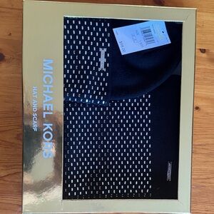 Michael Kors Black and White Knit Set